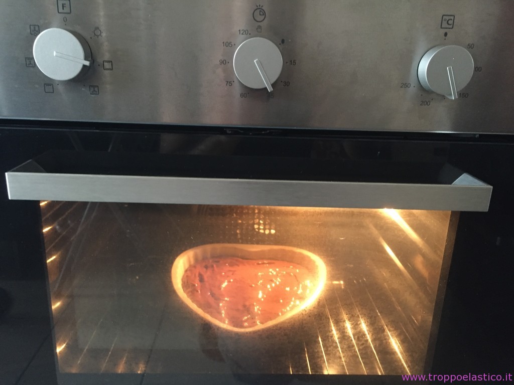 cuocere in forno per 50 minuti circa a 170/180 gradi