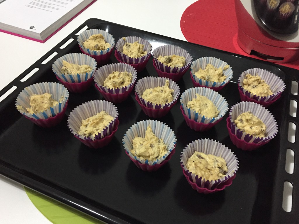 muffins pronti da cuocere